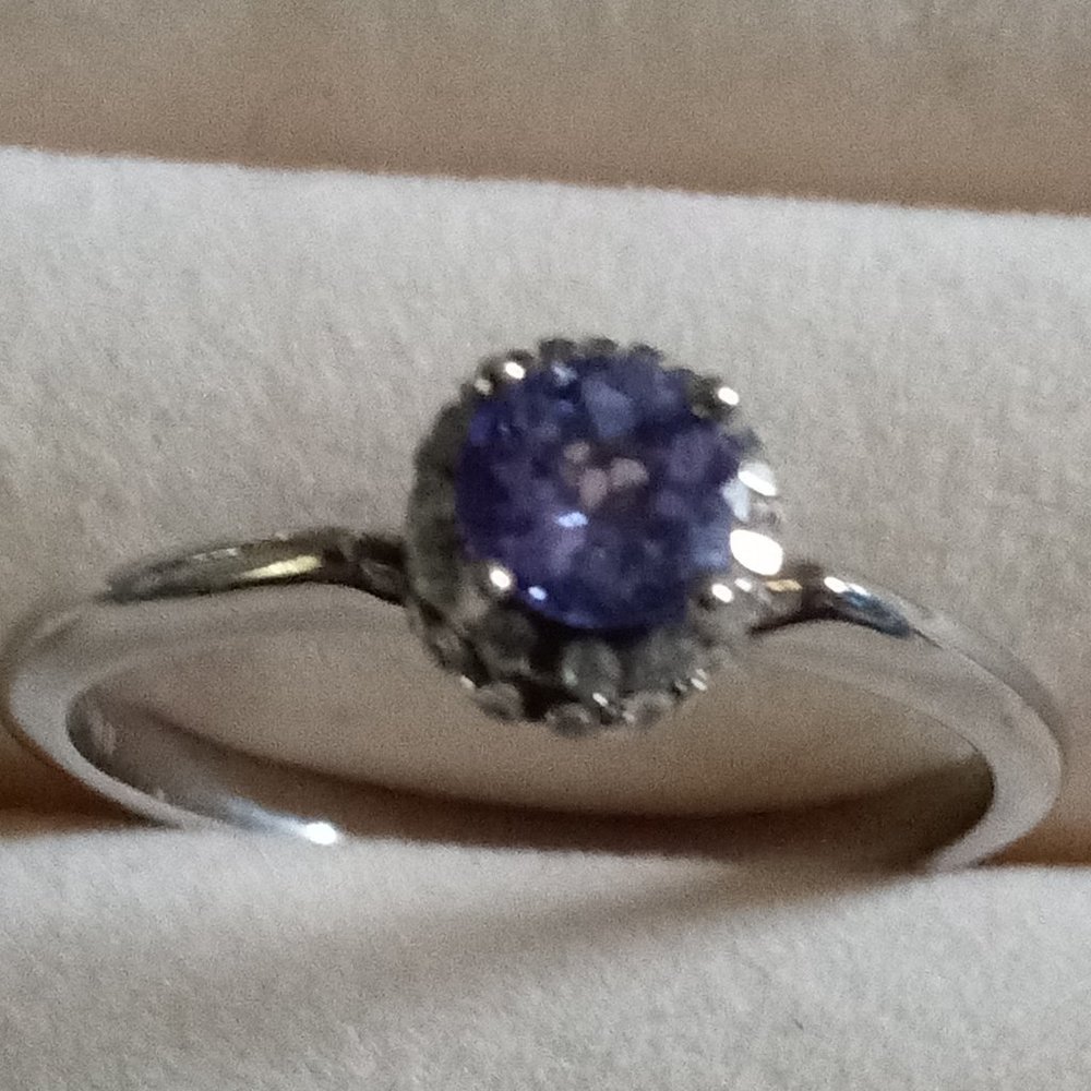Tanzanite ring